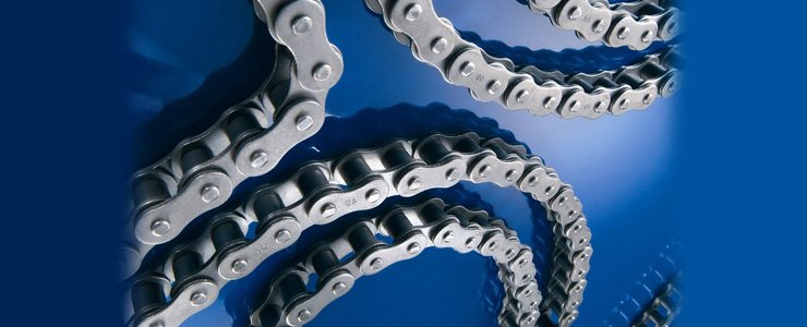 Industrial roller chains